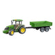 Bruder John Deere 5115M Traktör Ve Römork BR02108 - Roket Oyuncak
