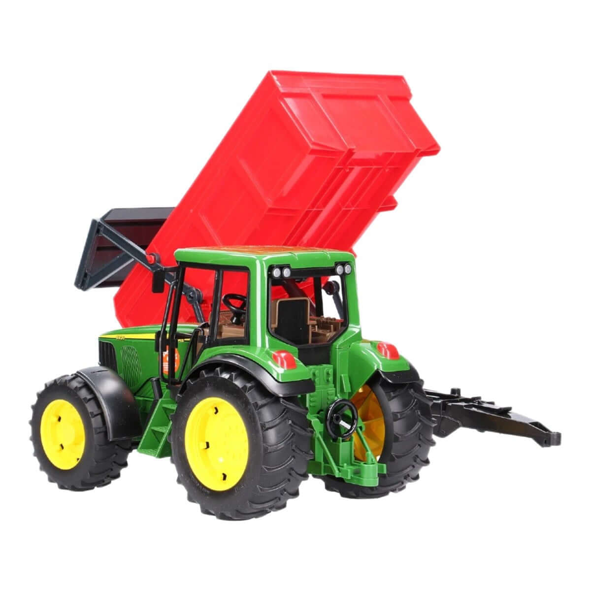 Bruder John Deere 6920 Traktör ve Kırmızı Römork BR02057 - Roket Oyuncak