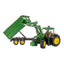 Bruder John Deere 7R 350 Kepçeli Traktör ve Römork BR03155 - Roket Oyuncak