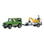 Bruder Land Rover Arazi Aracı & Jcb Mini Kazıcı BR02593 - Roket Oyuncak