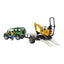 Bruder Land Rover Arazi Aracı & Jcb Mini Kazıcı BR02593 - Roket Oyuncak