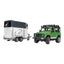 Bruder Land Rover Arazi Aracı Ve At Nakil Aracı BR02592 - Roket Oyuncak
