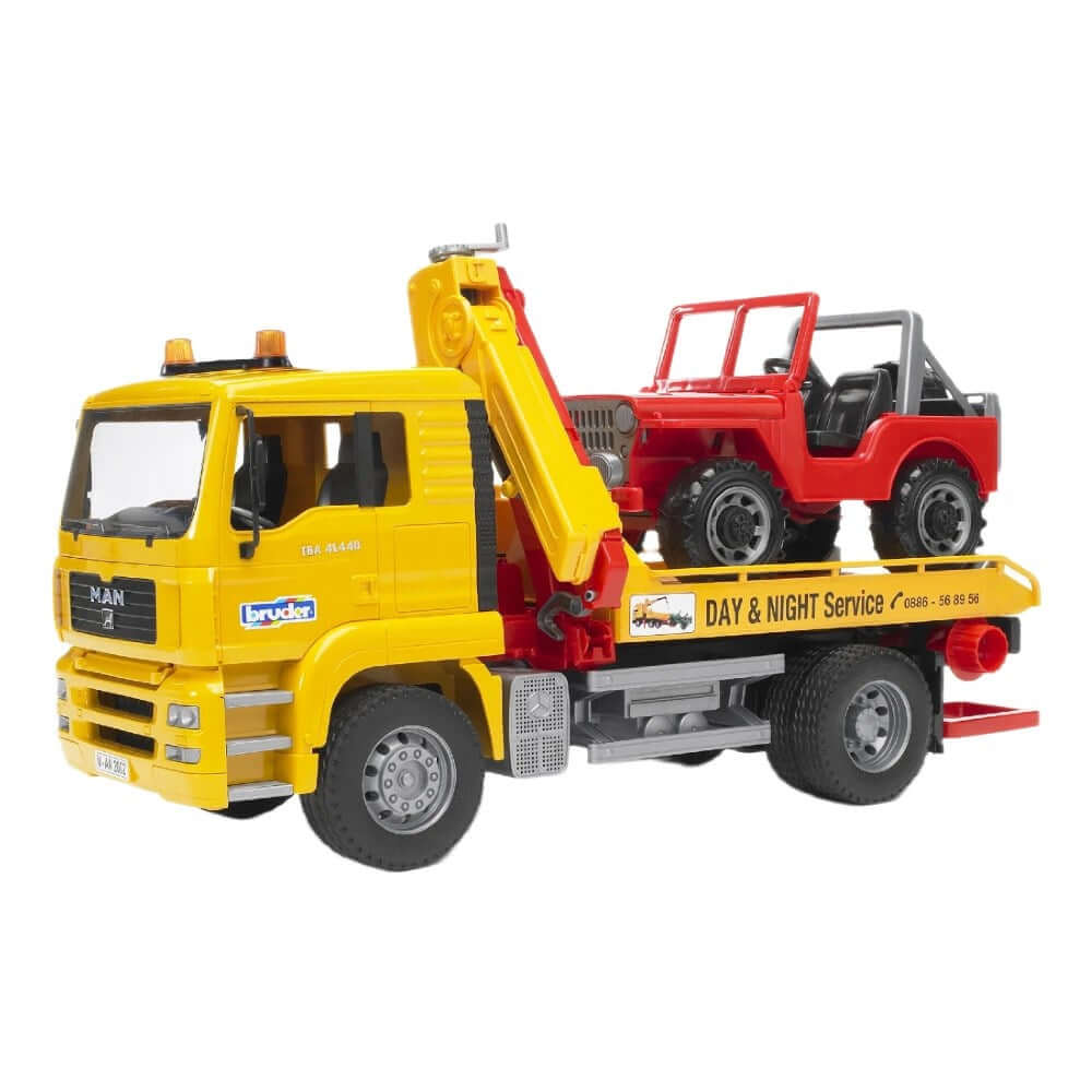 Bruder Man TGA Araba Çekici ve Jeep BR02750 - Roket Oyuncak