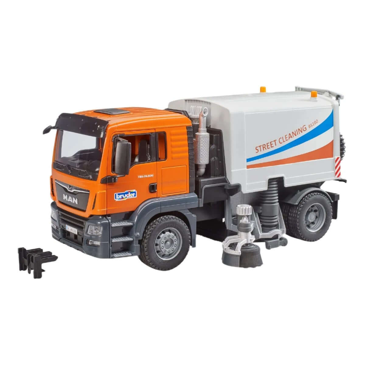 Bruder Man Tgs Cadde Süpürme Kamyonu BR03780 - Roket Oyuncak
