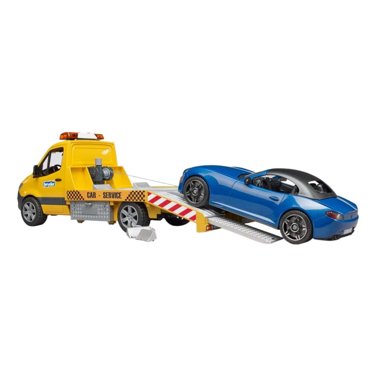 Bruder MB Sprinter Araba Çekici ve Roadster Araba BR02675 - Roket Oyuncak