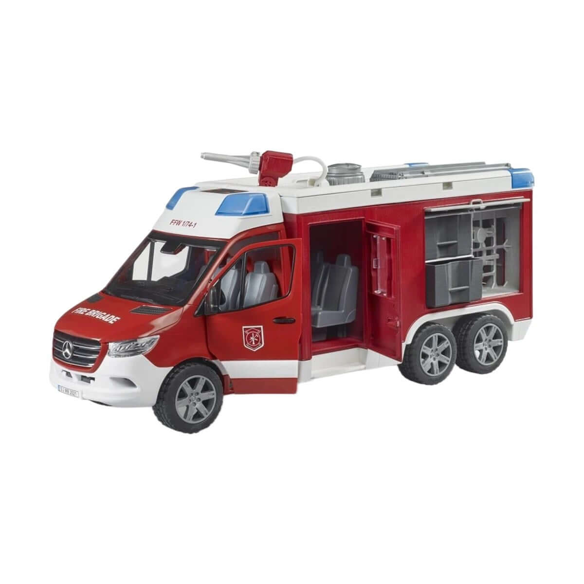 Bruder MB Sprinter Merdivenli İtfaiye Aracı BR02680 - Roket Oyuncak