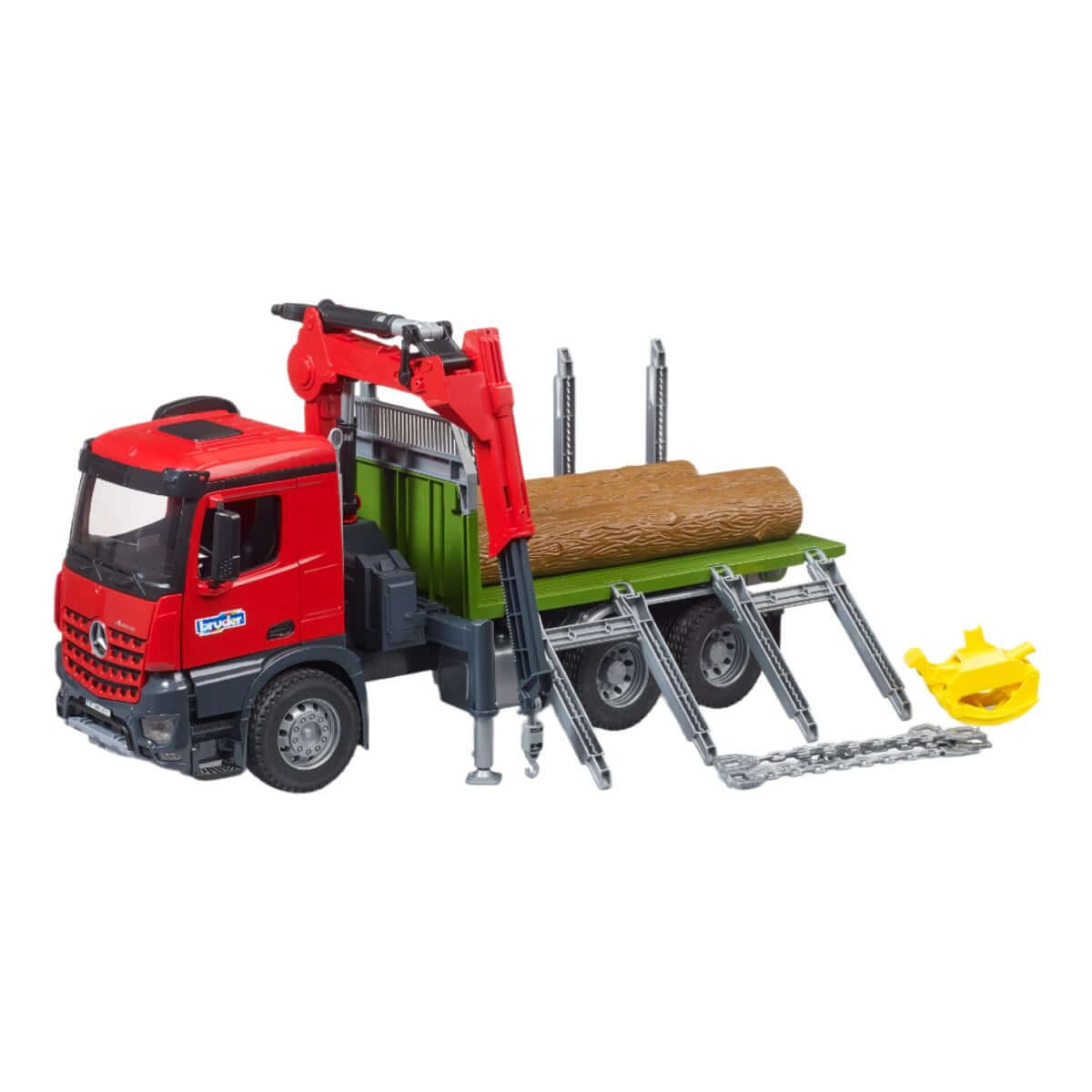 Bruder Mercedes - benz Arocs Kütük Taşıyıcı Kamyon - Roket Oyuncak