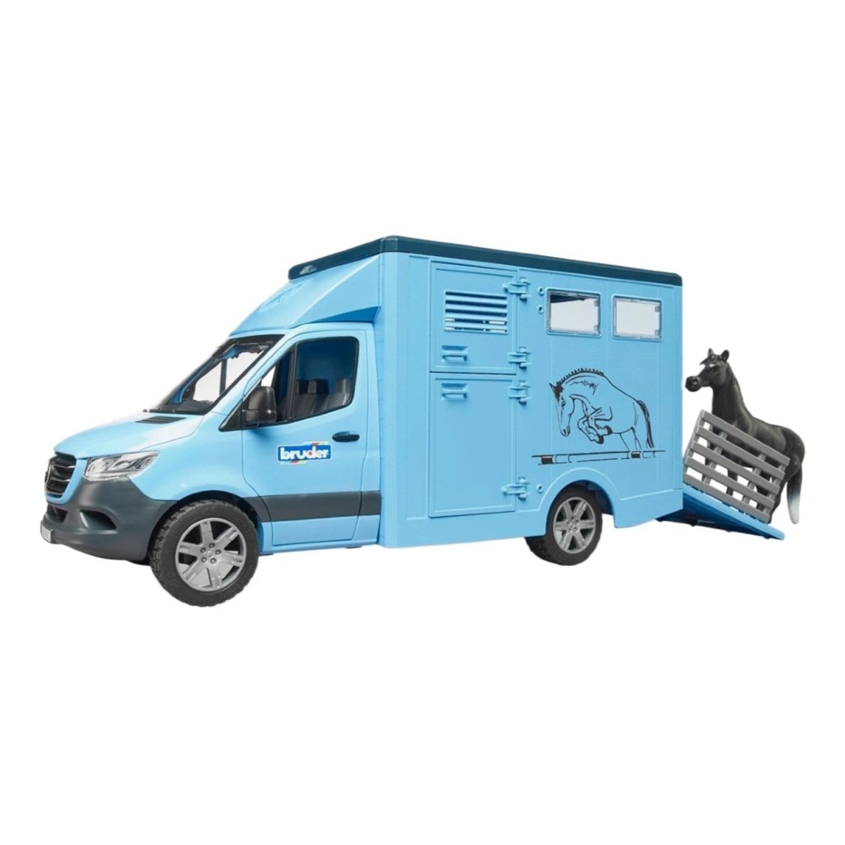 Bruder Mercedes Benz Sprinter At Nakil Aracı ve At BR02674 - Roket Oyuncak