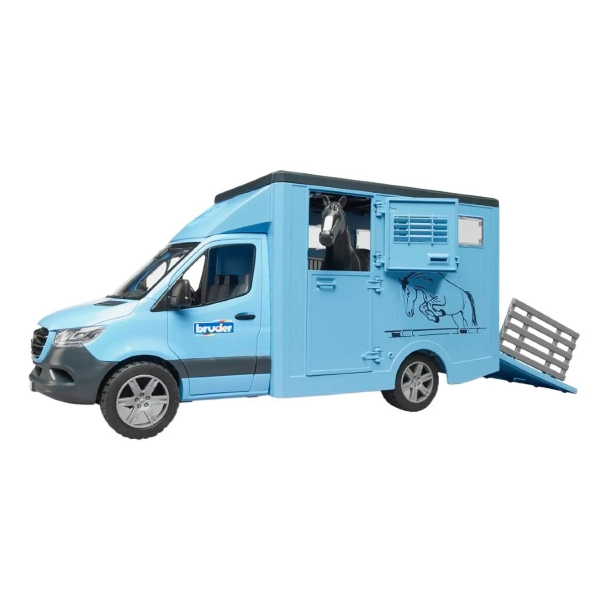 Bruder Mercedes Benz Sprinter At Nakil Aracı ve At BR02674 - Roket Oyuncak