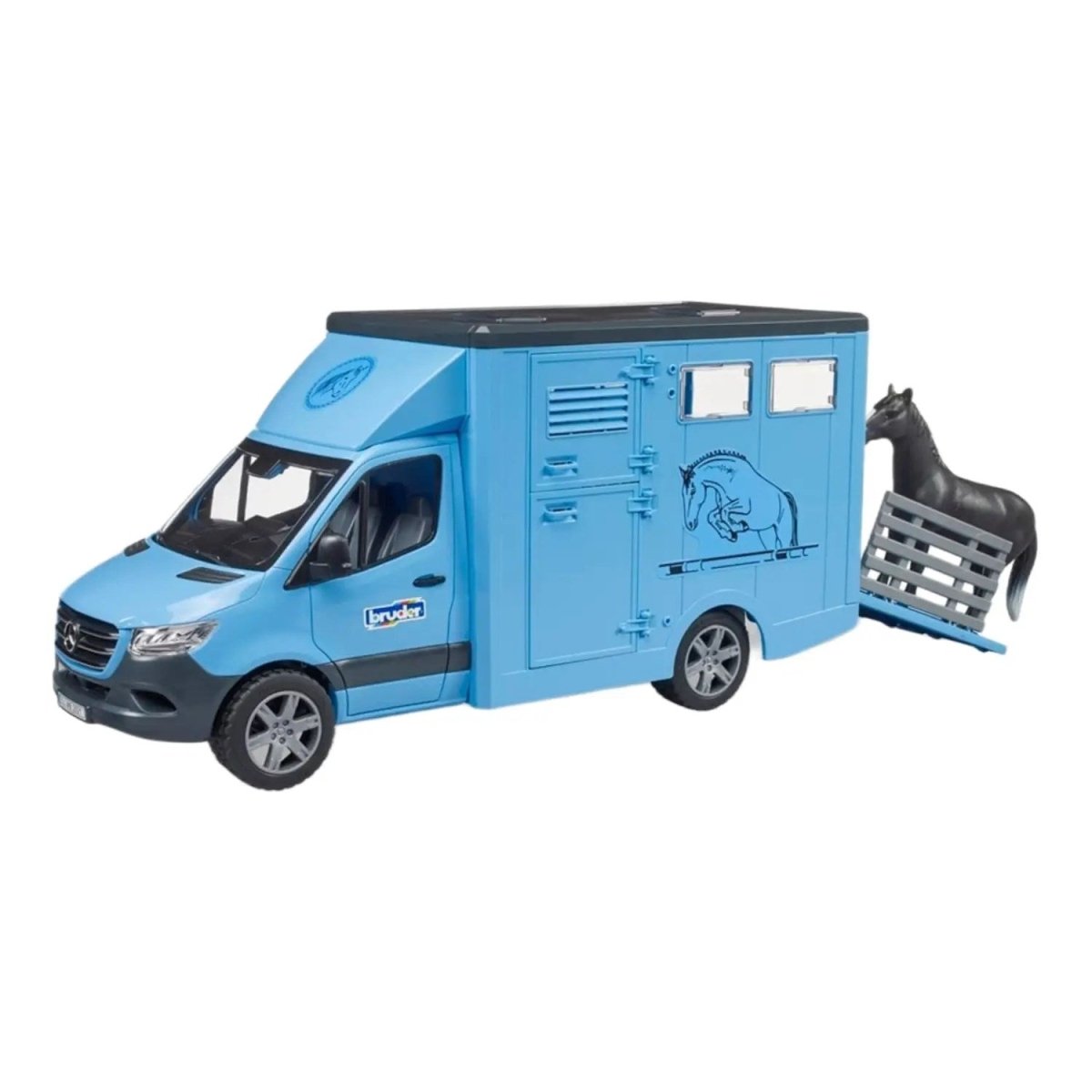 Bruder Mercedes Benz Sprinter At Nakil Aracı ve At BR02674 - Roket Oyuncak