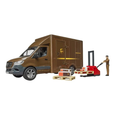 Bruder Mercedes Benz Sprinter Ups Kargo Aracı Transpalet BR02678 - Roket Oyuncak