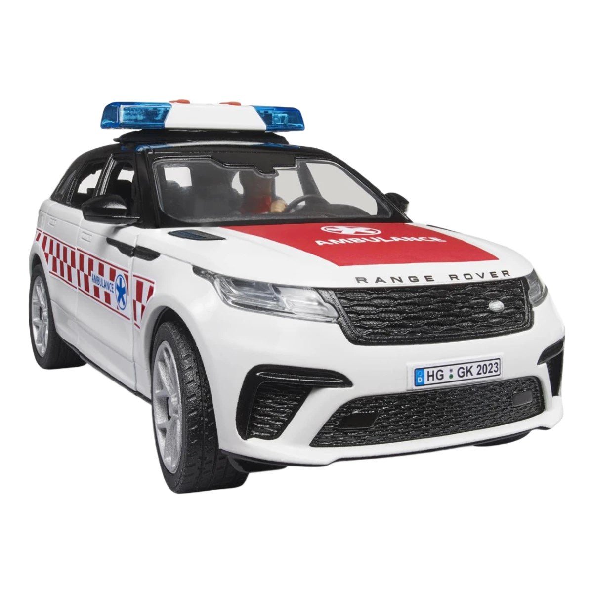 Bruder Range Rover Velar Acil Durum Aracı ve Sürücü BR02885 - Roket Oyuncak