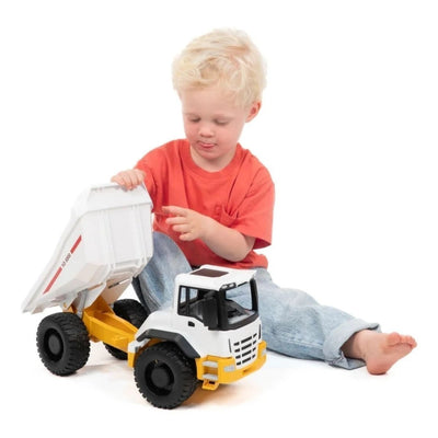 Bruder Roadmax XD 5000 Damperli Kamyon Yumuşak Lastikli, Hareketli Kasalı ve Kırılmaz Yapıda Dev Şantiye Kamyonu - Roket Oyuncak