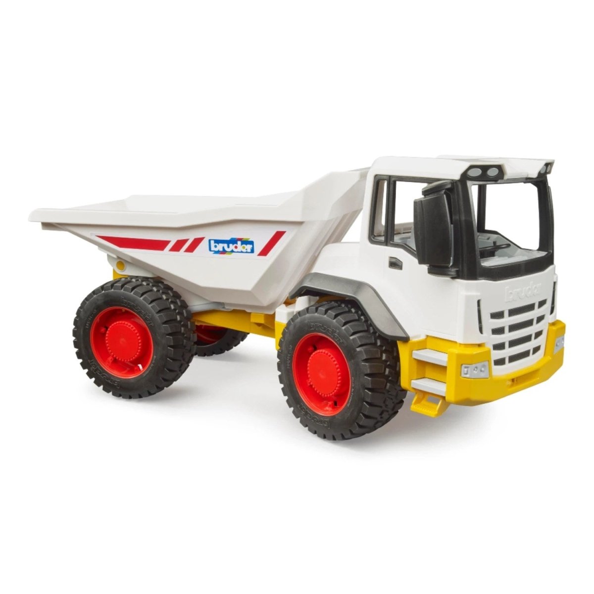 Bruder Roadmax XD 5000 Damperli Kamyon Yumuşak Lastikli, Hareketli Kasalı ve Kırılmaz Yapıda Dev Şantiye Kamyonu - Roket Oyuncak