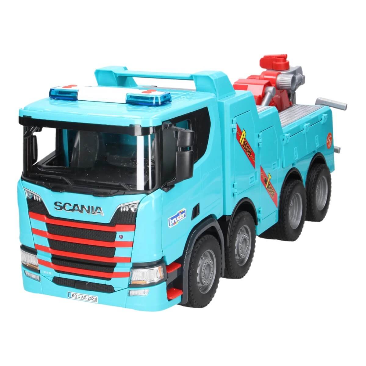 Bruder Scania 560R Kurtarma ve Çekici Aracı BR03553 - Roket Oyuncak