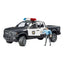 Bruder Sesli Işıklı Ram 2500 Polis Aracı ve Memur BR02505 - Roket Oyuncak