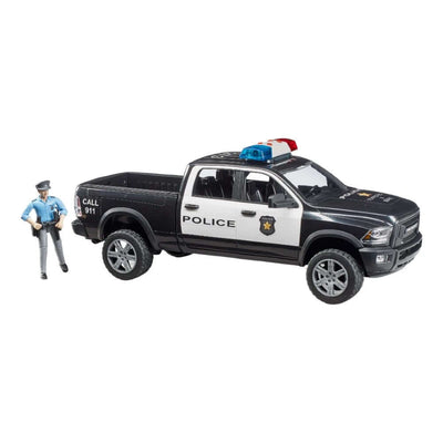 Bruder Sesli Işıklı Ram 2500 Polis Aracı ve Memur BR02505 - Roket Oyuncak