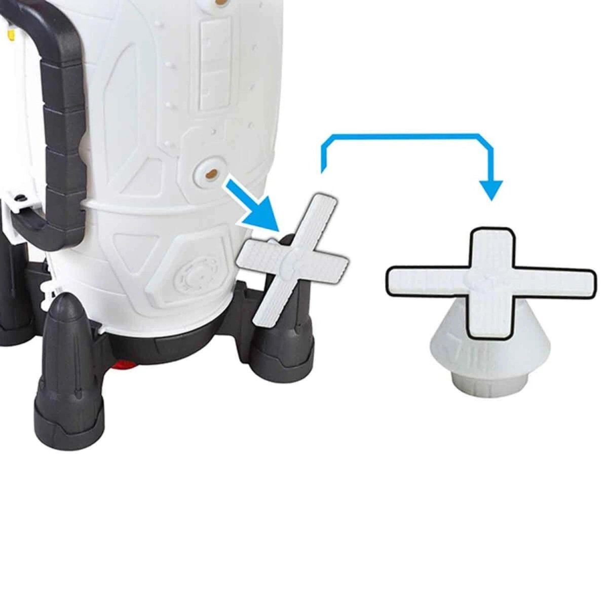Bucket Master Sesli ve Işıklı Uzay Mekiği Kova Seti 60 Parça - Roket Oyuncak