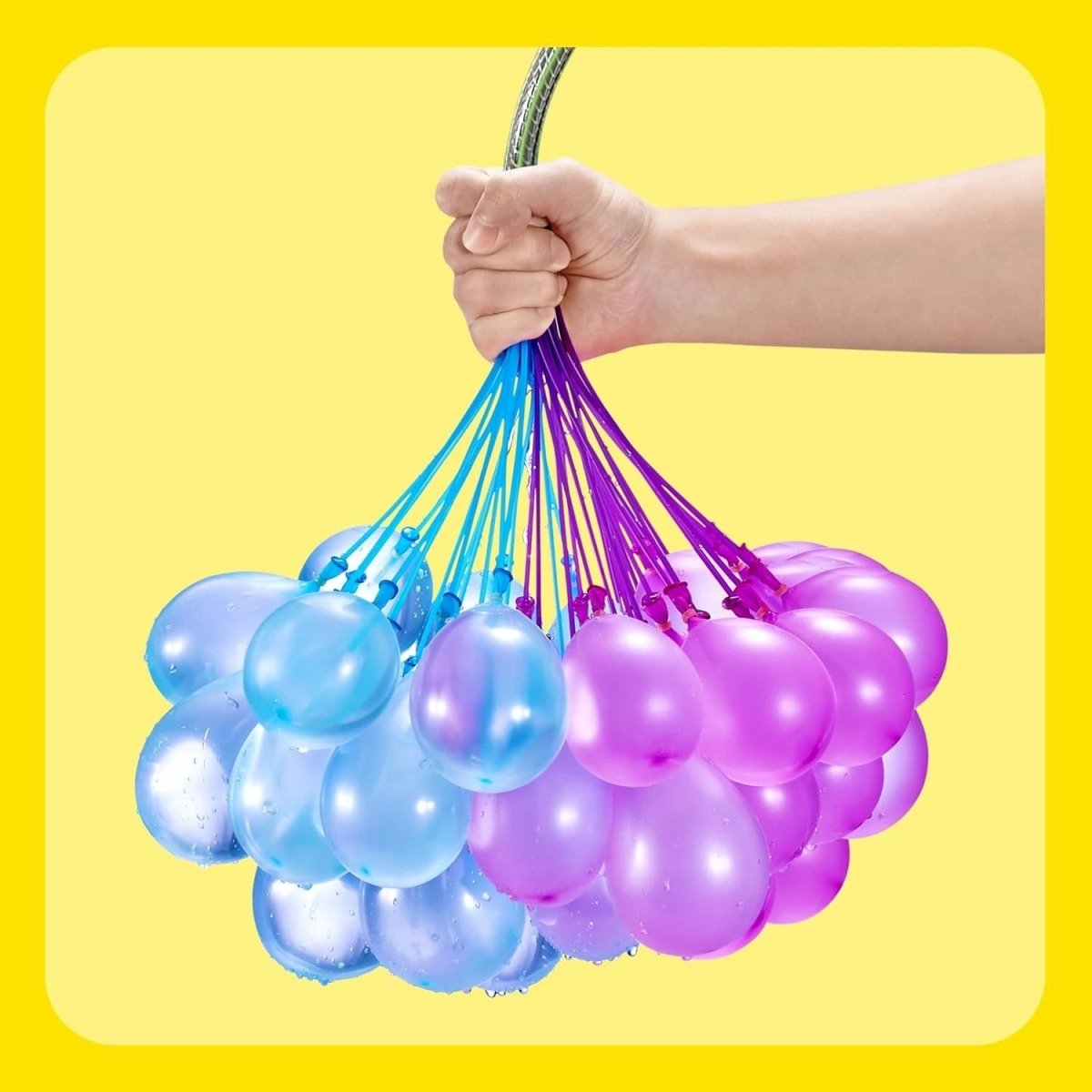Bunch O Balloons Tropical Party 60 Saniyede 100 Adet Hazırlanan, Kendi Kendine Kapanan Hızlı Dolum Su Balonu (3'lü Bağ) - Roket Oyuncak