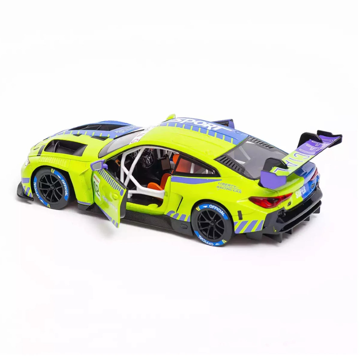 CCA 1:24 BMW M4 GT3 DTM Liberty Model Araba Metal Diecast
