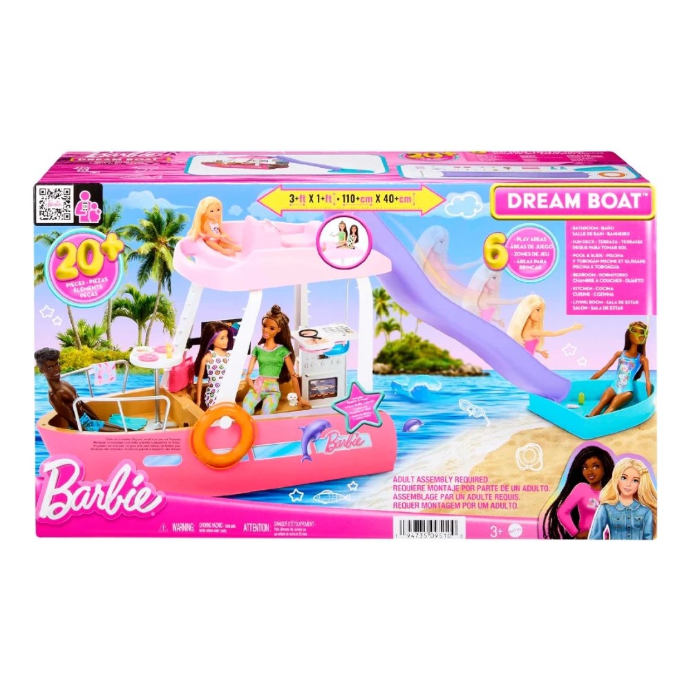 Barbie'nin Rüya Teknesi Havuzlu HJV37