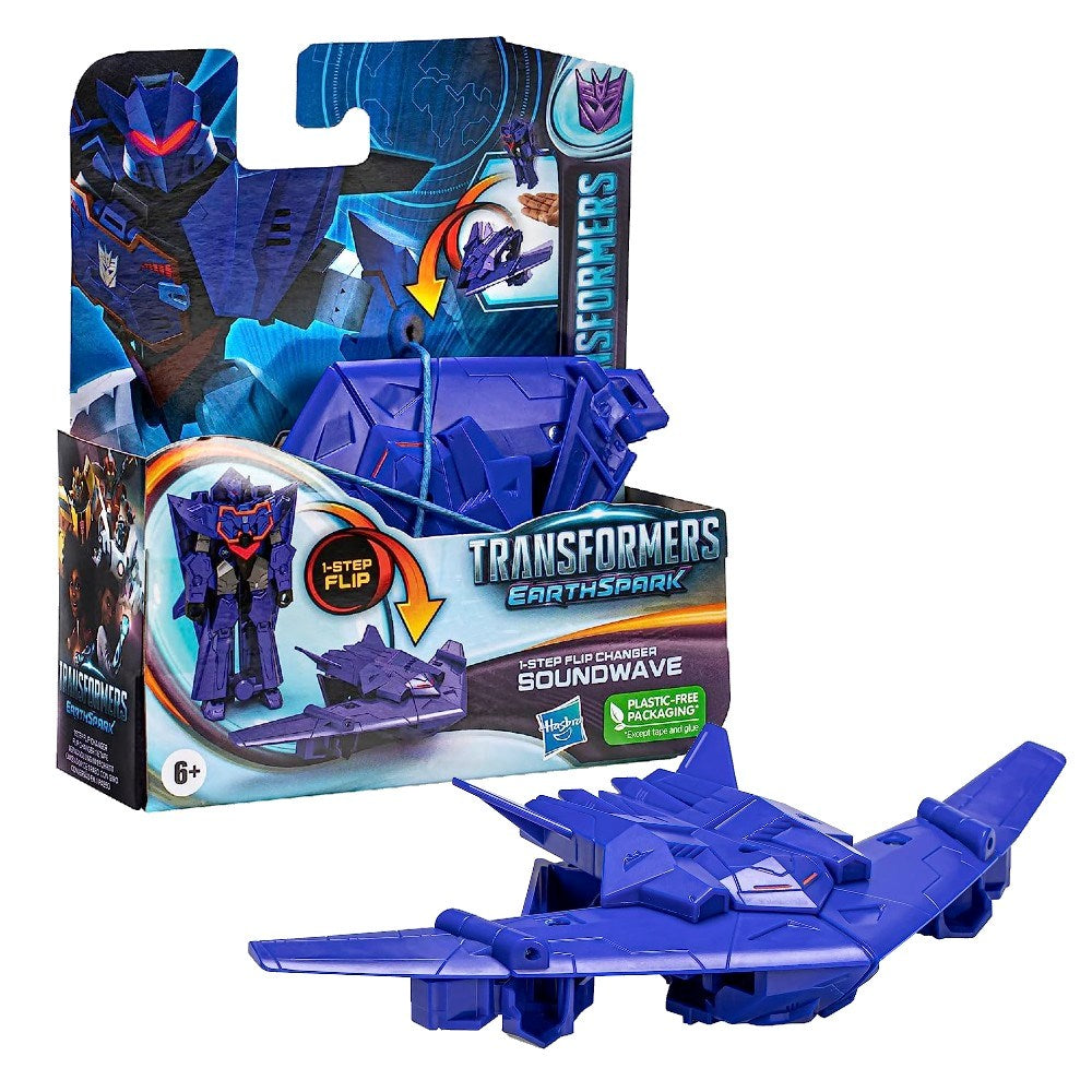 Transformers Earthspark Dönüşen Figür Soundwave F6714