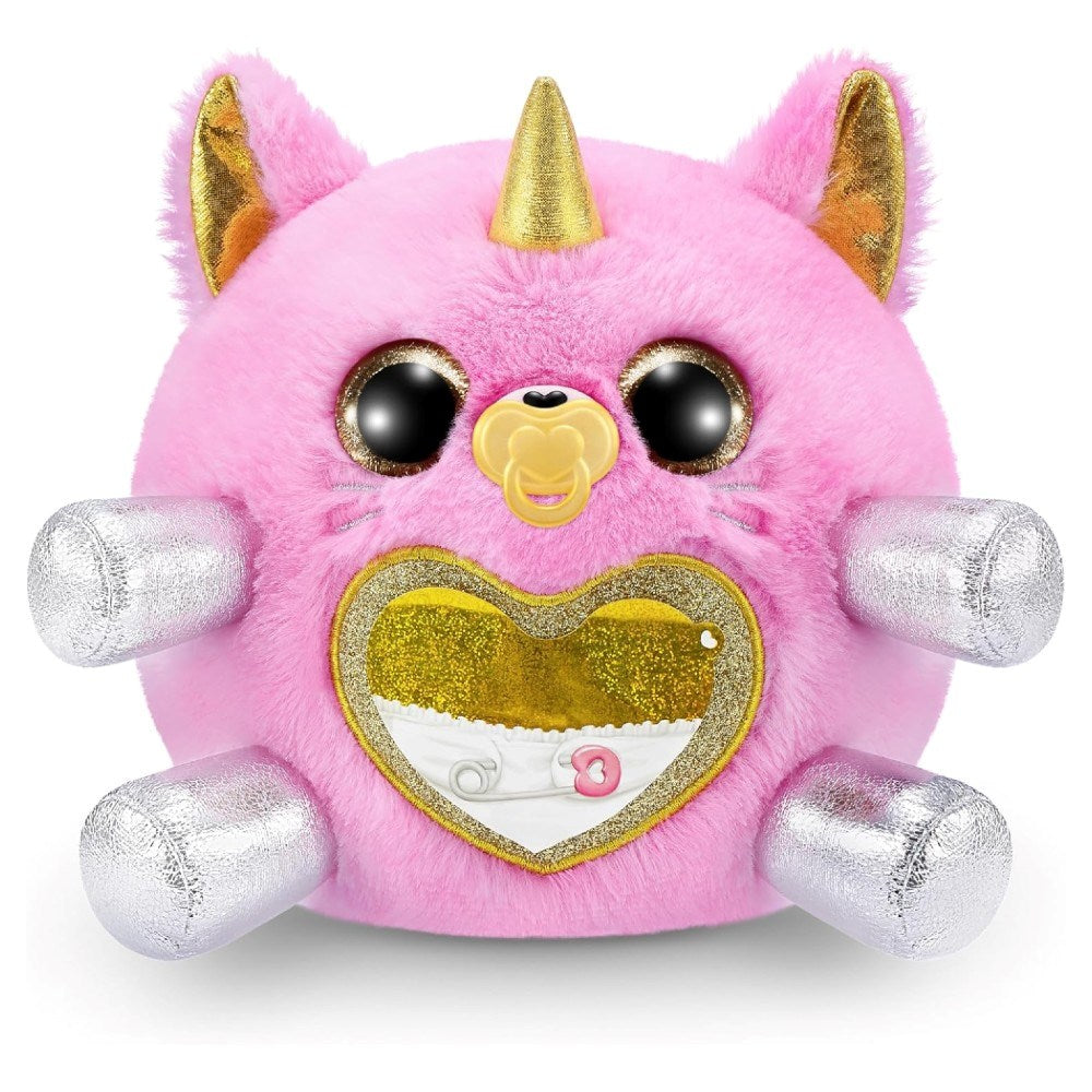 Rainbocorns Adaptacorn Sevimli Sürpriz Yavru Rosie | 3 Yaş ve Üzeri Kız Çocukları İçin 15+ Sürprizli Peluş Yumurta Seti