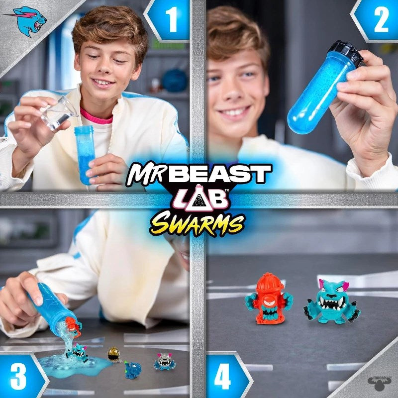 Mr. Beast Lab Swarms 5’li Sürpriz Figür Paketi S1