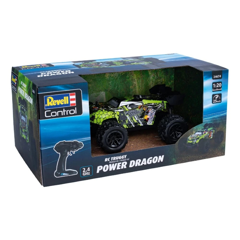 Revell 1:20 RC Tuggy Power Dragon Uzaktan Kumandalı Araba 25 Km/s