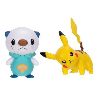 Pokemon Battle 2'li Figür Seti Pikachu & Oshawott PKW4068
