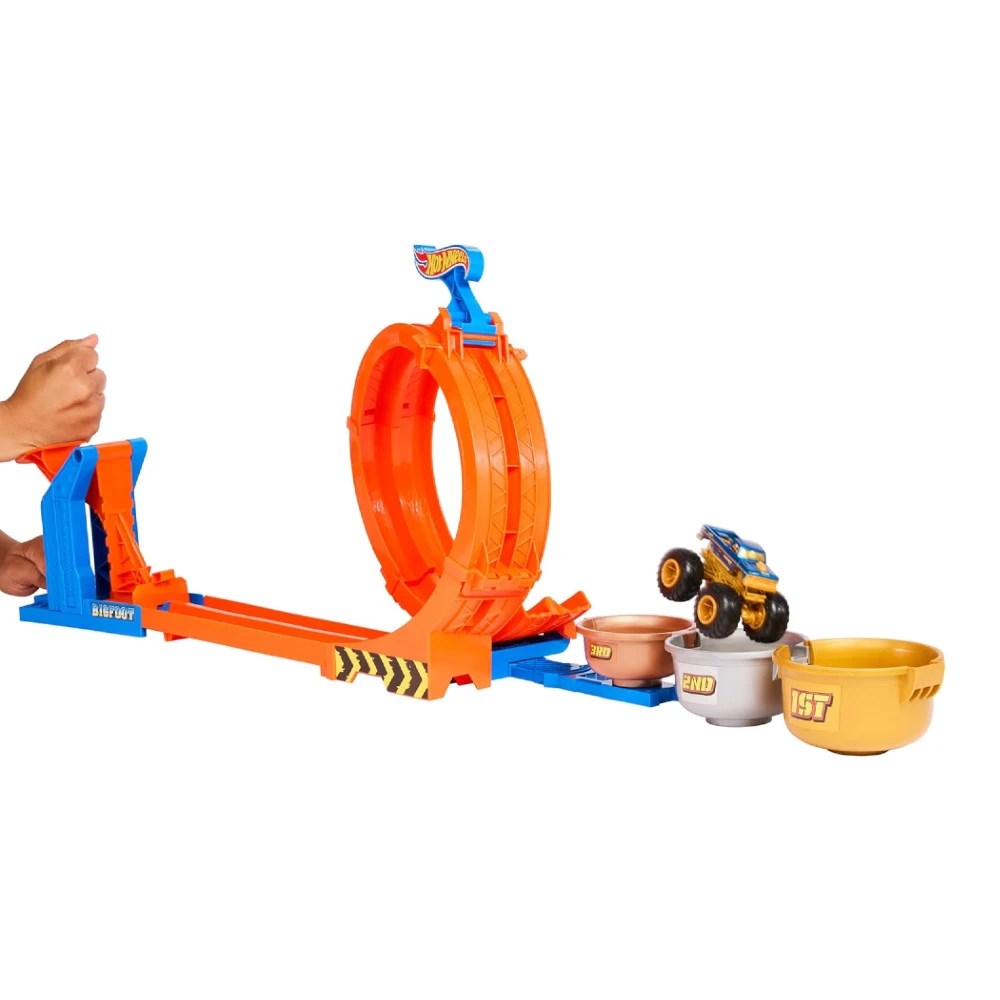 Hot Wheels Monster Trucks Döngü Ve Takla Bigfoot JBX64