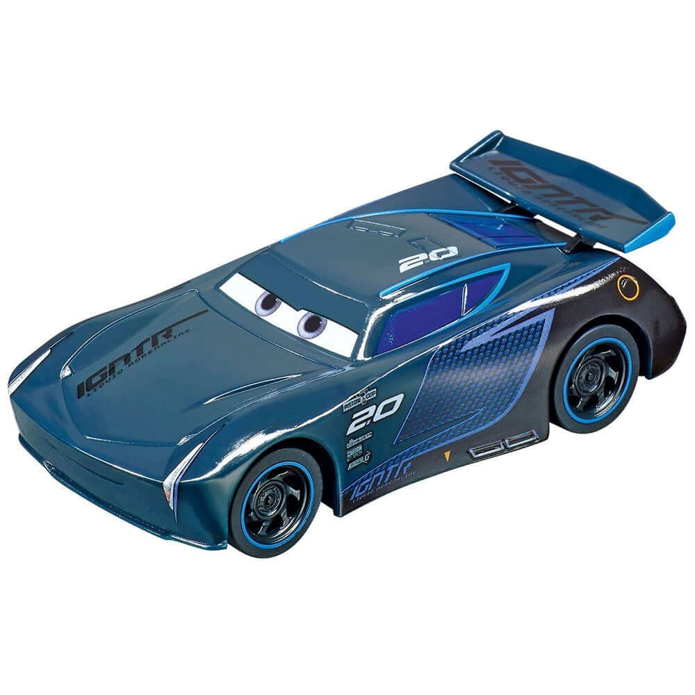 Carrera 1.First Disney McQueen ve Jackson Storm Yarış Pisti - Roket Oyuncak
