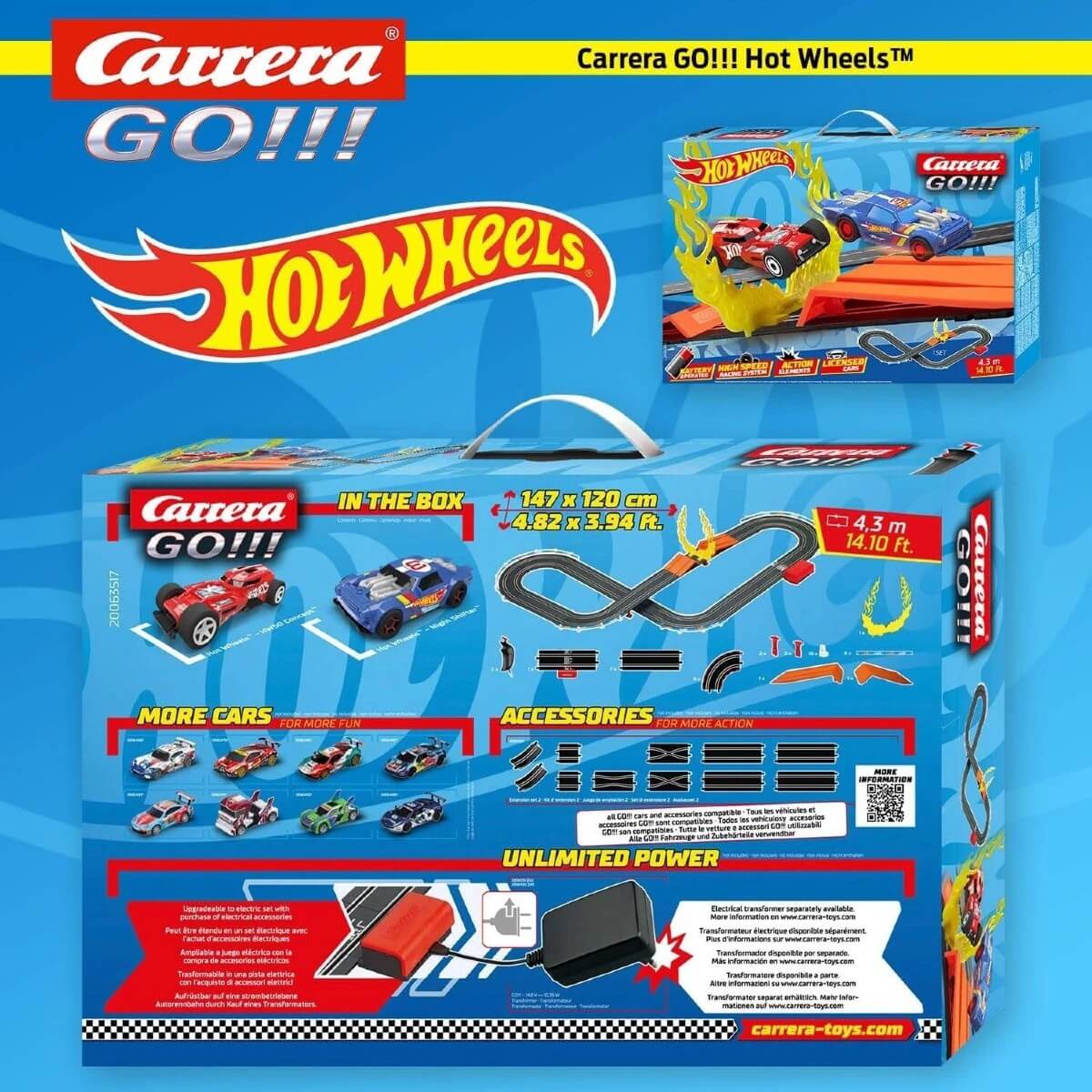 Carrera Go Hot Wheels Slot Yarış Pisti JSB63517 - Roket Oyuncak