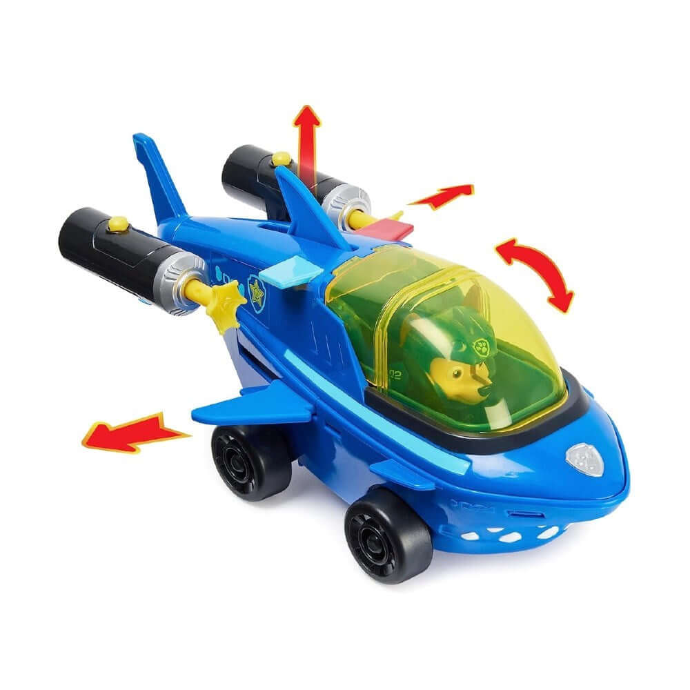Paw Patrol Aqua Pups Temalı Araçlar Chase 6065229-01 778988435571 Spin Master Roket Oyuncak