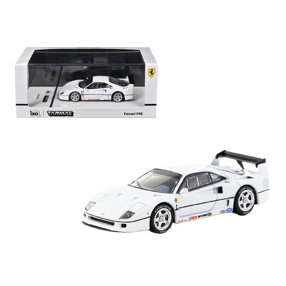 Tarmac 1:64 Ferrari F40 White 