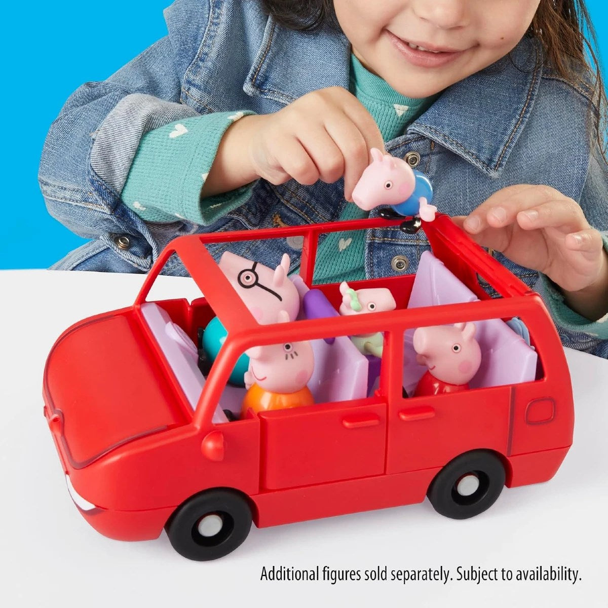 Peppa Pig Peppa Büyük Aile Arabası Oyun Seti