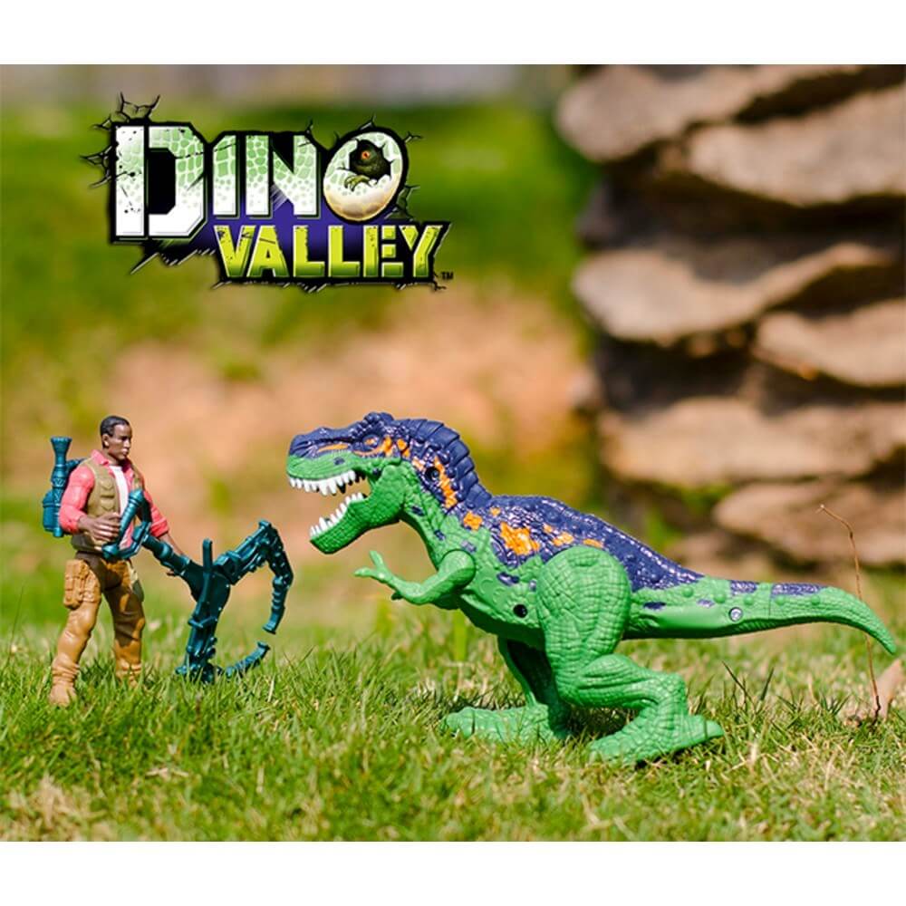 Chap Mei Dino Valley Dino Danger Oyun Seti Trex - Roket Oyuncak