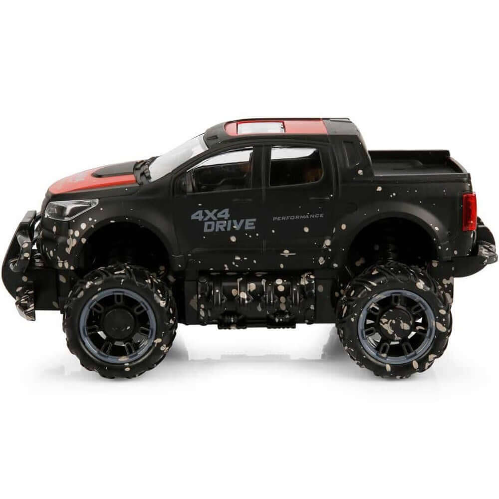 Crazon 4x4 Crazy Off - Road Uzaktan Kumandalı Araba Siyah Kırmızı - Roket Oyuncak