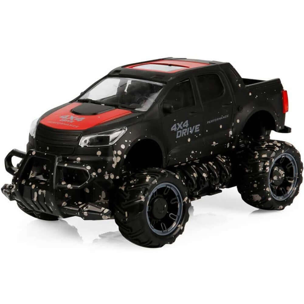 Crazon 4x4 Crazy Off - Road Uzaktan Kumandalı Araba Siyah Kırmızı - Roket Oyuncak