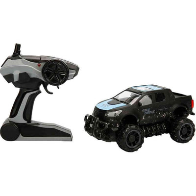 Crazon 4x4 Crazy Off - Road Uzaktan Kumandalı Araba Siyah Mavi - Roket Oyuncak