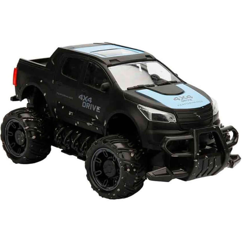 Crazon 4x4 Crazy Off - Road Uzaktan Kumandalı Araba Siyah Mavi - Roket Oyuncak