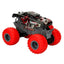 Crazon Spirit Beasts Dev Tekerlekli Kumandalı Araba Crazy, kırmızı lastikli dev tekerlekli kumandalı araba.
