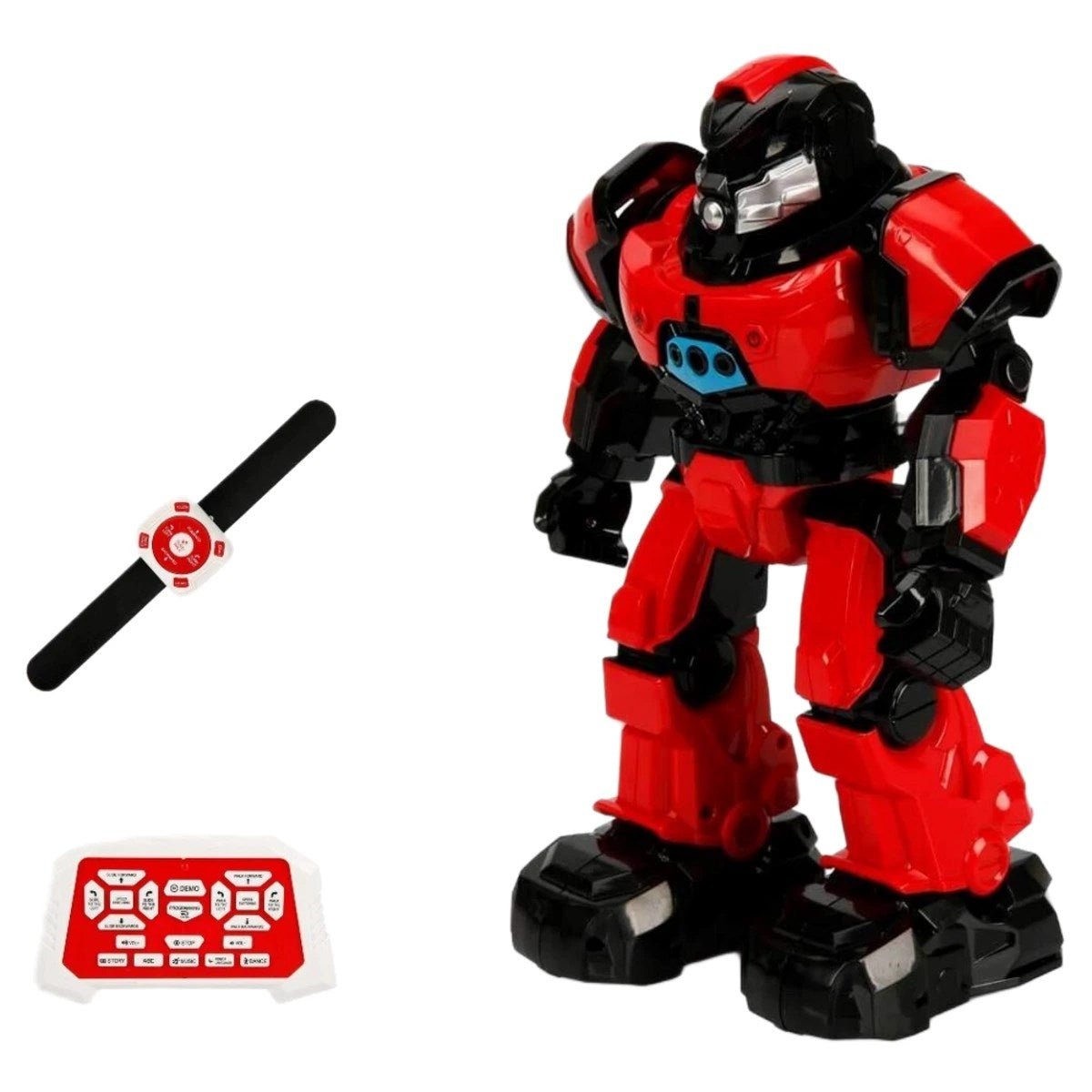 Crazon Uzaktan Kumandalı Fonksiyonlu Robot Kırmızı - Roket Oyuncak