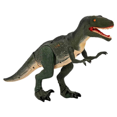 Crazoo Uzaktan Kumandalı Sesli ve Işıklı Dinozor 46 Cm Yeşil - Roket Oyuncak
