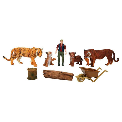 Crazoo Wild Life Vahşi Hayvanlar Çiftlik Seti Kaplan - Roket Oyuncak