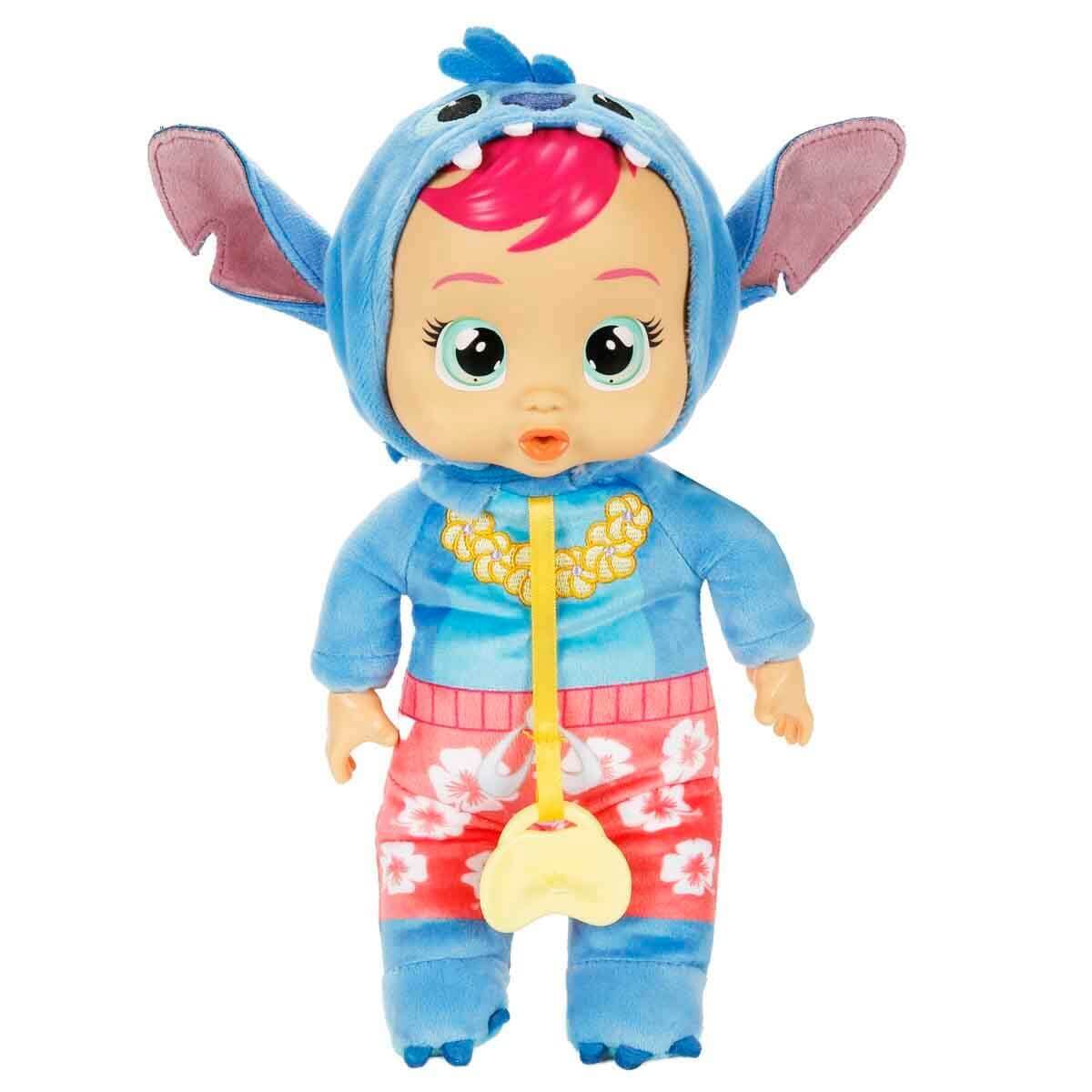 Cry Babies Ağlayan Yumuş Bebek Disney Stitch Şortlu - Roket Oyuncak