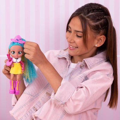 Cry Babies BFF Bebekler S3 Elodie 21 cm Gardırop Kutulu Moda Bebeği - Roket Oyuncak