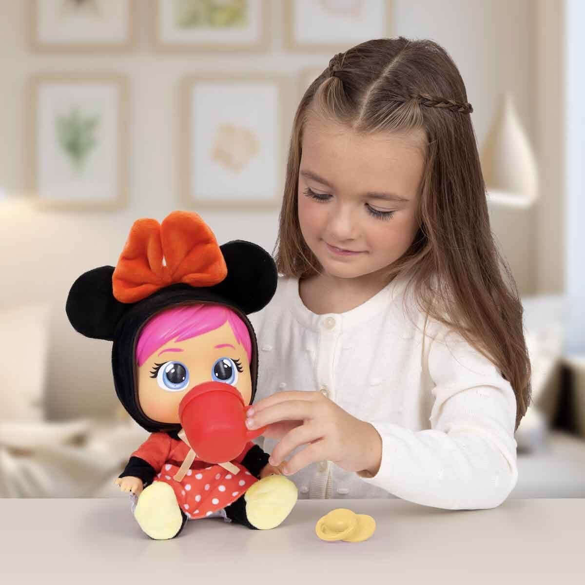 Cry Babies Loving and Care Minnie Bebek - Roket Oyuncak