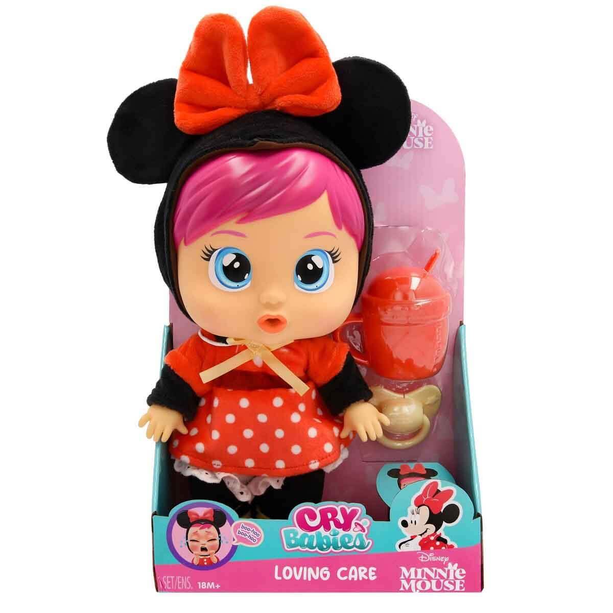 Cry Babies Loving and Care Minnie Bebek - Roket Oyuncak