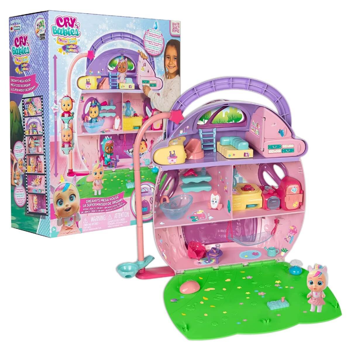 Cry Babies Magic Tears Dreamy Mega House - Roket Oyuncak